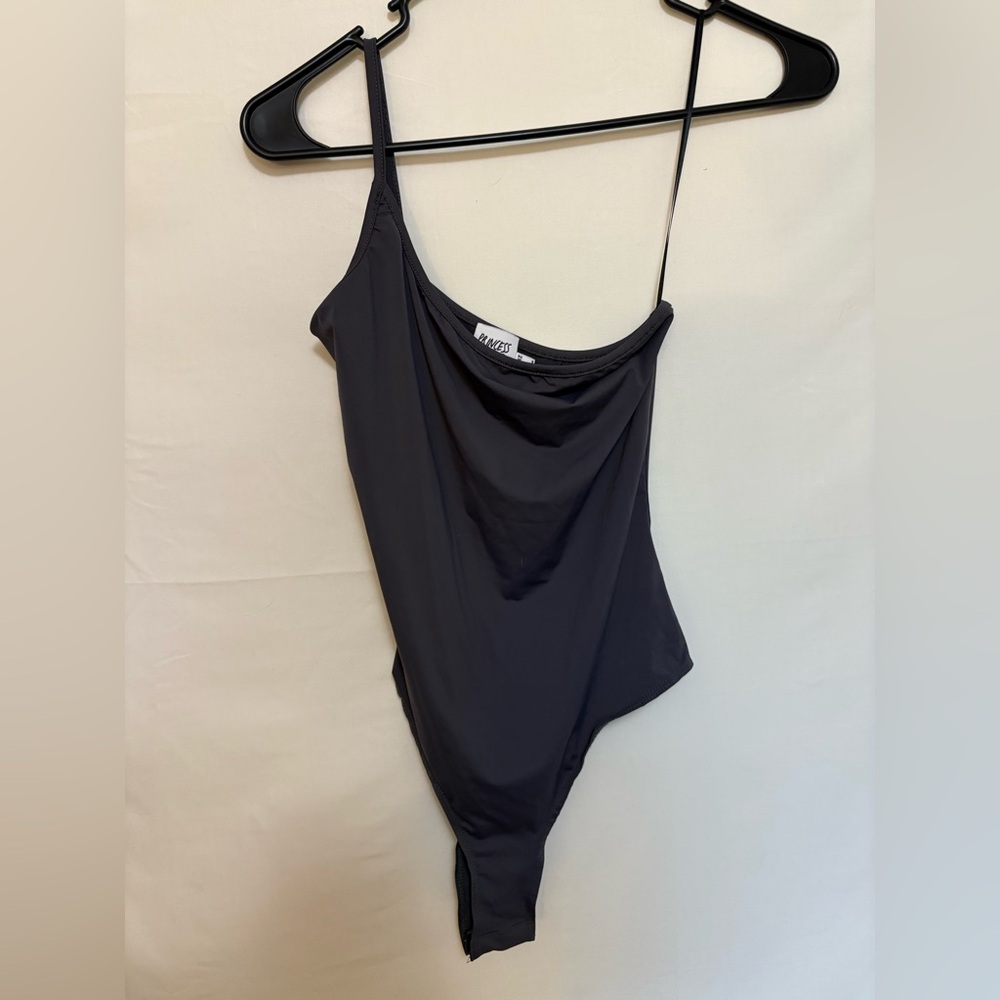 Princess‎ Polly One Shoulder Black Bodysuit Size 4